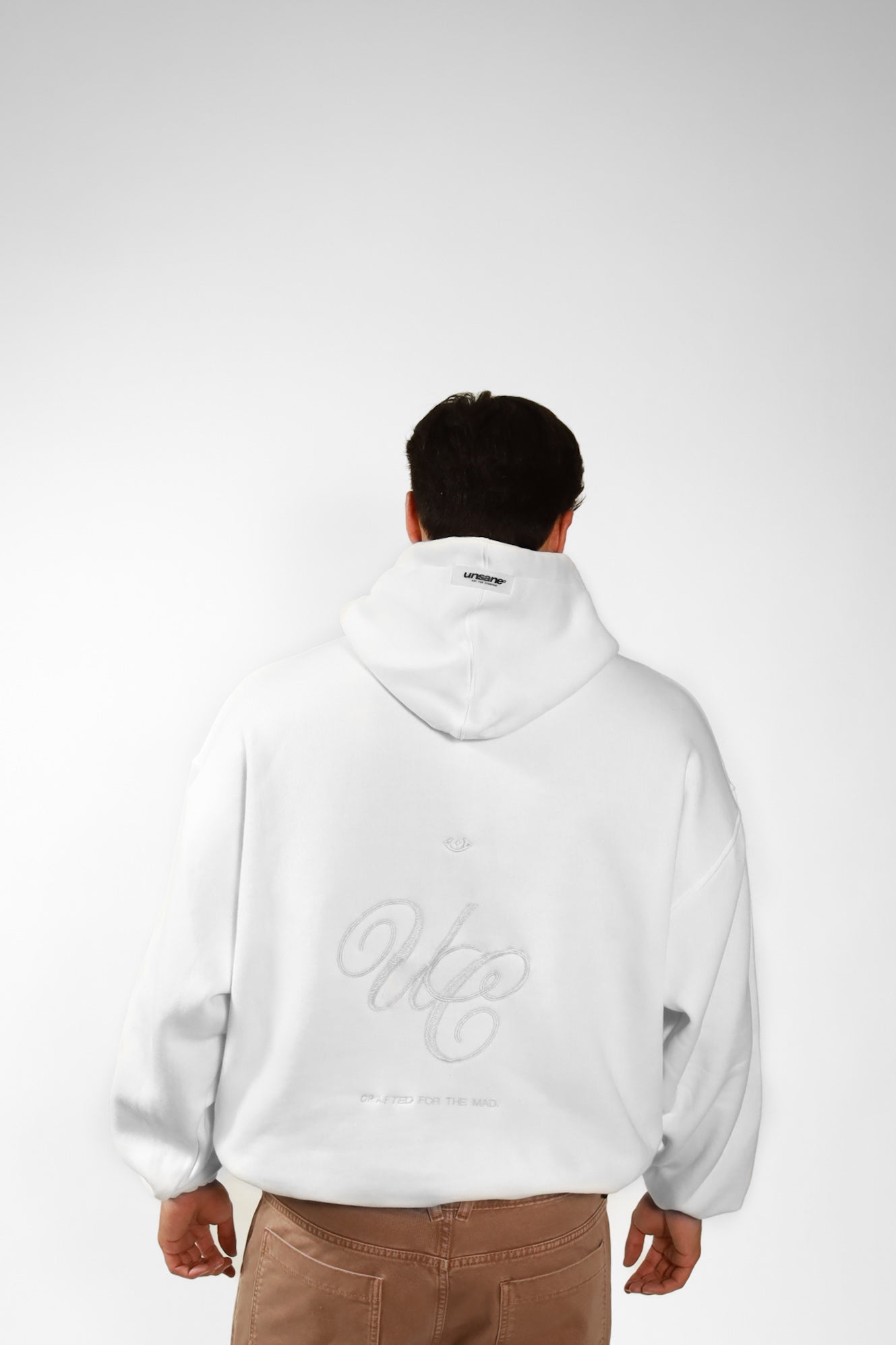 The Rocher White Hoodie