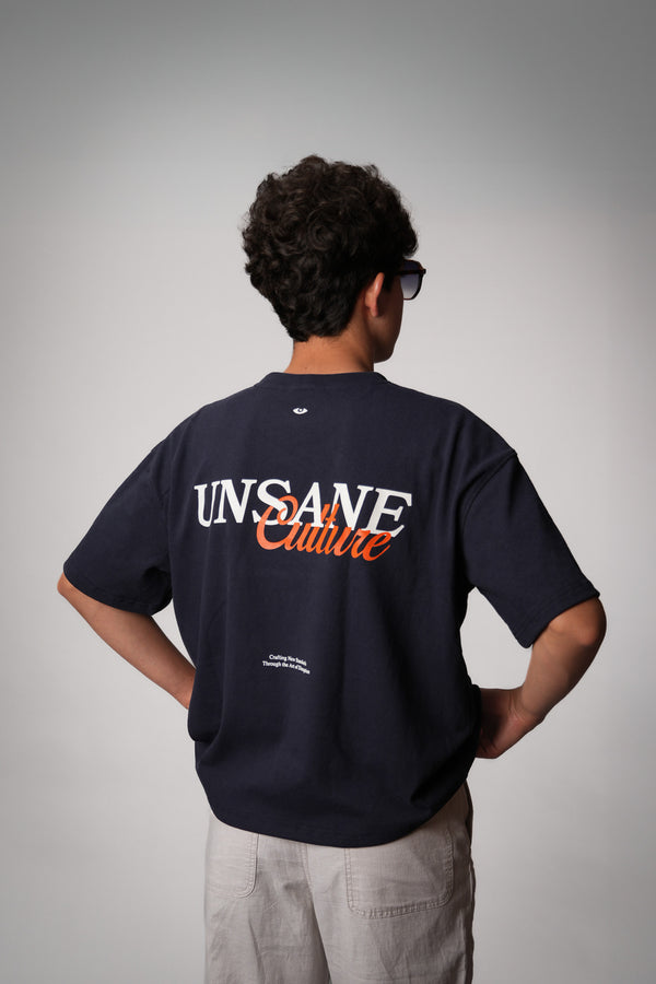 Unsane Culture Tee Blue