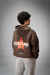 The Culture Star Chocolate Hoodie