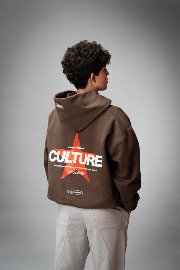 The Culture Star Chocolate Hoodie