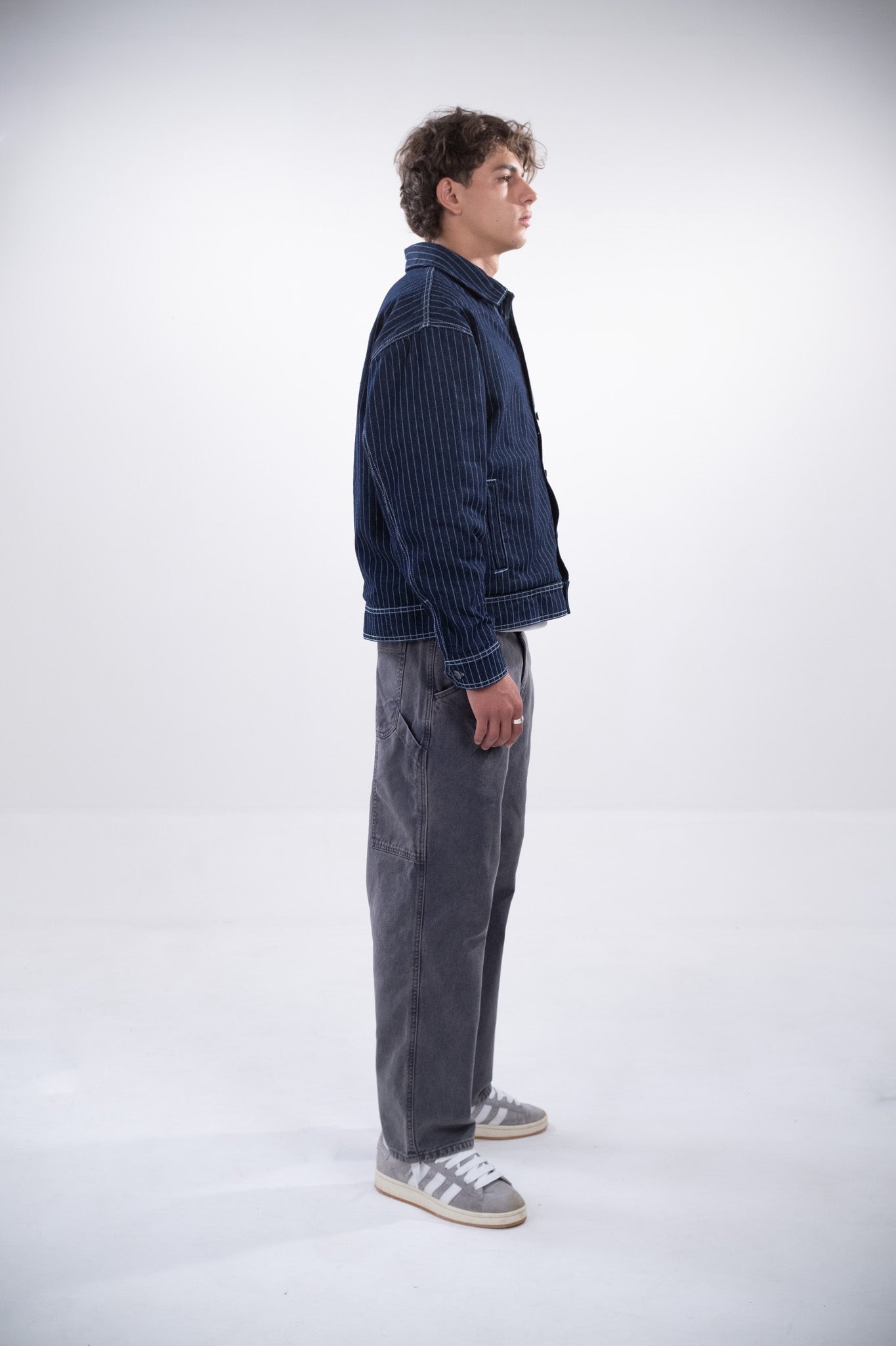 The Future Denim Lines Jacket