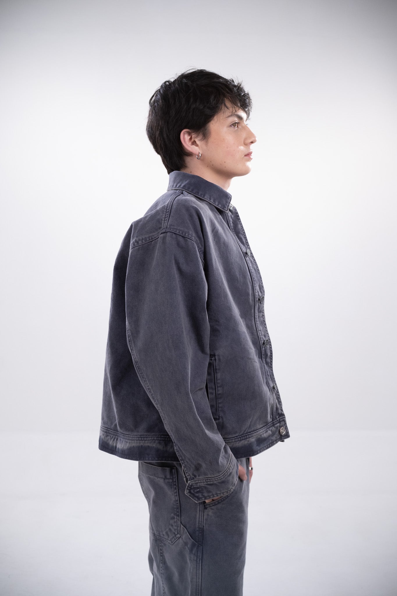 The Future Denim Jacket Navy Blue